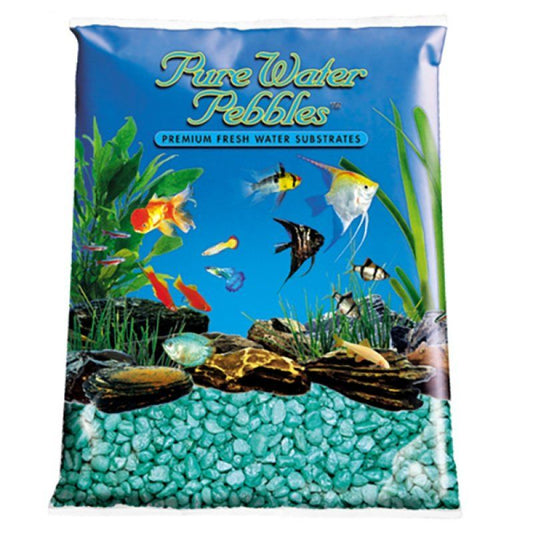 Pure Water Pebbles Aquarium Gravel - Emerald Green Frost image 0