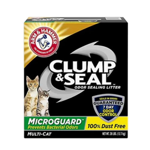 Arm & Hammer Clump & Seal Microguard Cat Litter - 28 Lbs