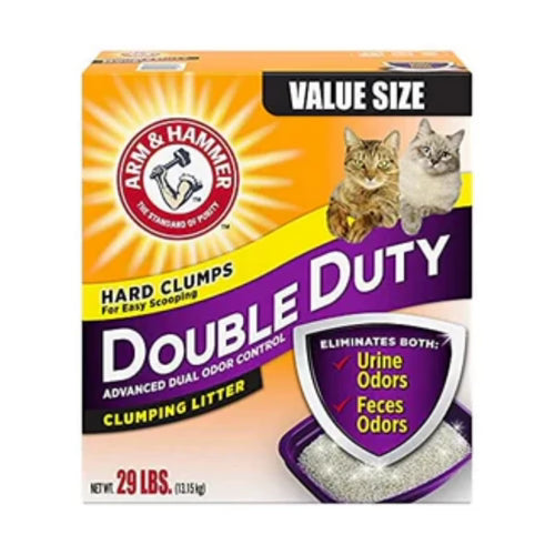 Arm & Hammer Double Duty Clumping Cat Litter - 29 Lbs