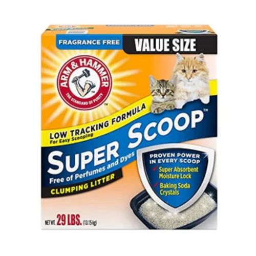 Arm & Hammer Super Scoop Clumping Cat Litter - Fragrance Free