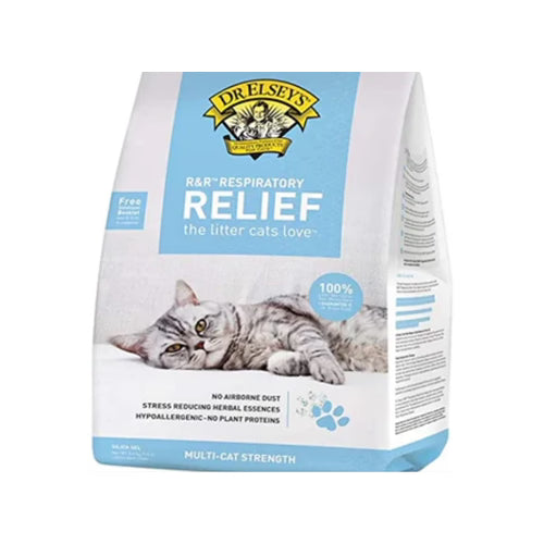 Dr. Elsey's Precious Cat Litter Clumping Respiratory Relief Silica Gel - 7.5lb