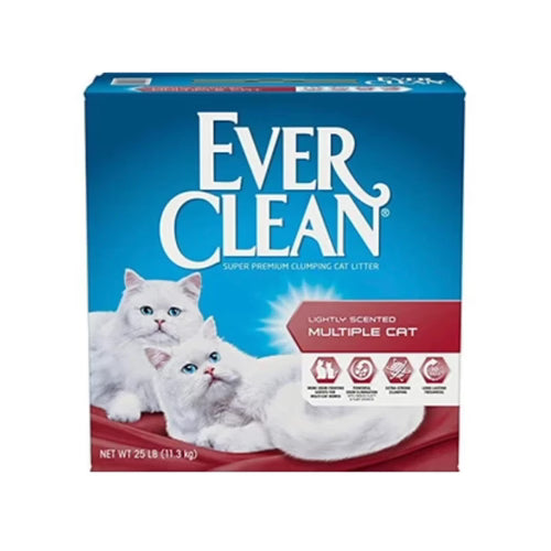 Ever Clean Multi-Cat Clumping Cat Litter - Fresh Scent - 25 Lbs