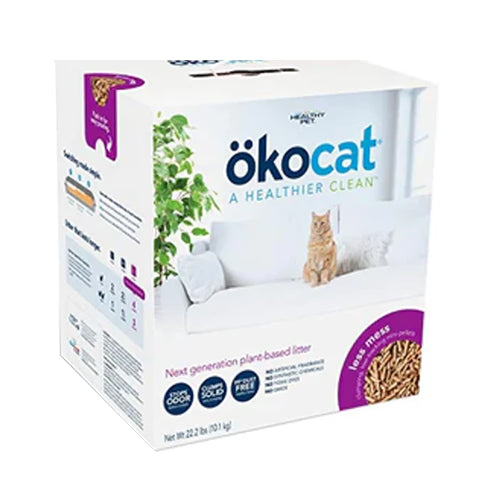 Okocat Less Mess Low-Tracking Mini-Pellets Cat Litter