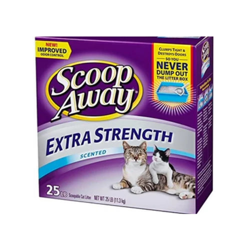 Scoop Away Extra Strength Multi-Cat Cat Litter - Clean Breeze - 25 Lbs