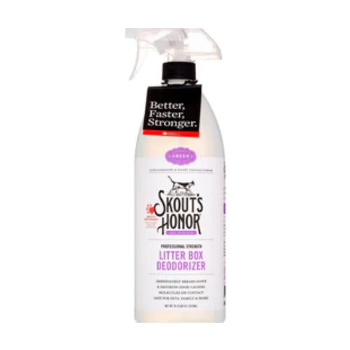 Skout's Honor Litter Box Cat Deodorizing Spray - 35 oz Bottle