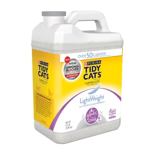 Tidy Cats Lightweight Blossom Scented Tough Odor Solution Litter 8.5lb - 2 Pack