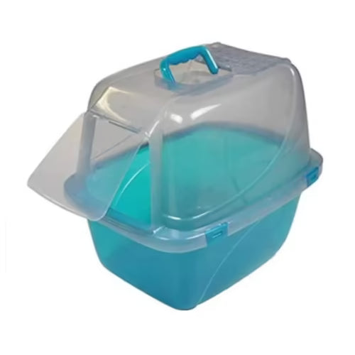 Van Ness Translucent Enclosed Cat Litter Pan - Assorted - Large