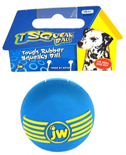JW Pet iSqueak Ball - Rubber Dog Toy image 0