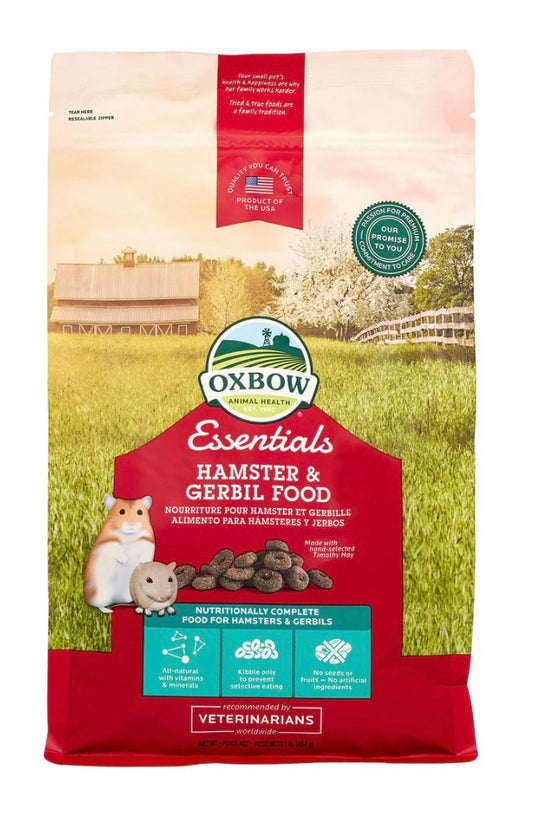 Oxbow Hamster/Gerbil Essentials Small Animal Food - 15 lb Bag image 0