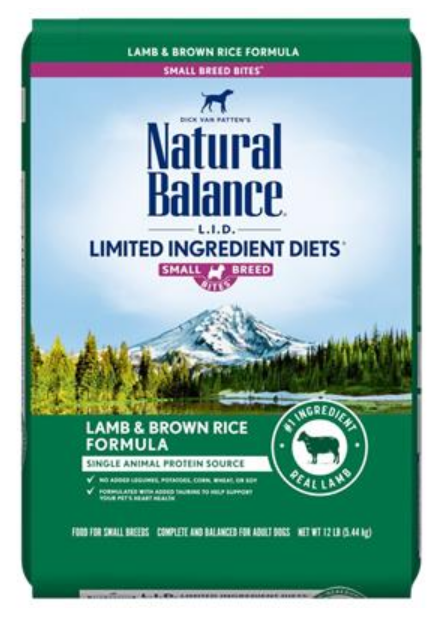 Natural Balance LID Lamb and Brown Rice Small Breed Dry Dog Food image 0