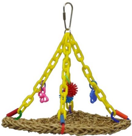 AE Cage Company Happy Beaks Hanging Vine Mat for Small Birds image 0