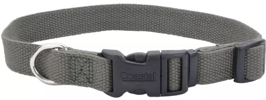 Coastal Pet New Earth Soy Adjustable Dog Collar Forest Green image 0