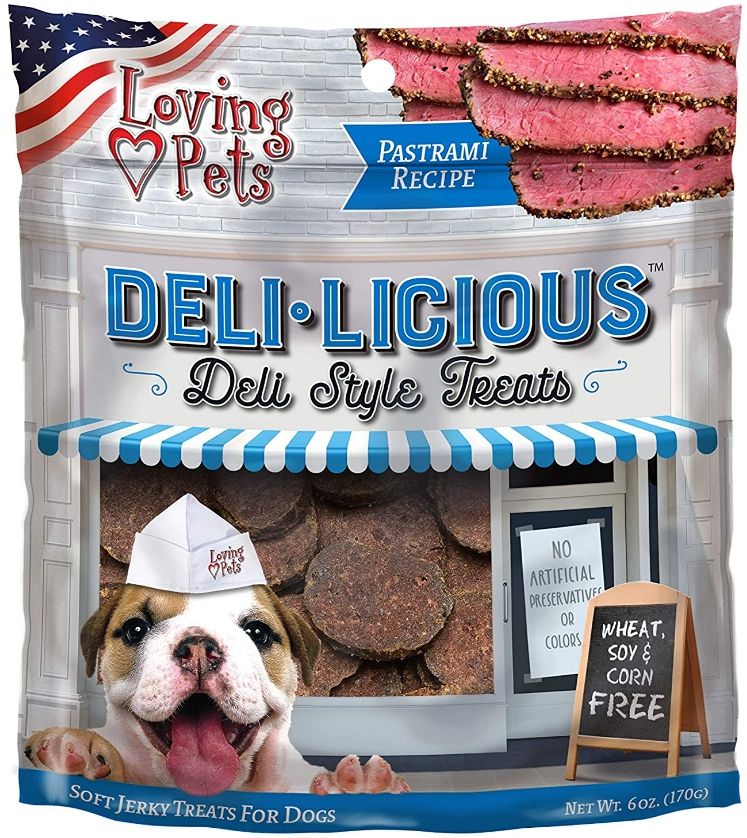 Loving Pets Deli-Licious Deli Style Treats Pastrami Recipe image 0