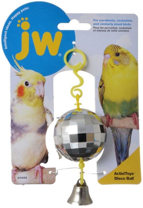 JW Insight Disco Ball Bird Toy image 0
