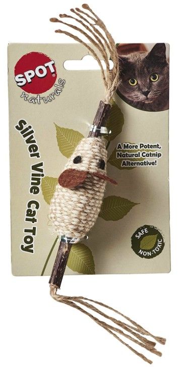 Spot Silver Vine Cord and Stick Cat Toy Assorted Styles image 0