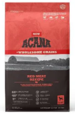 Acana Wholesome Grains Red Meats + Grains Dog Food image 0