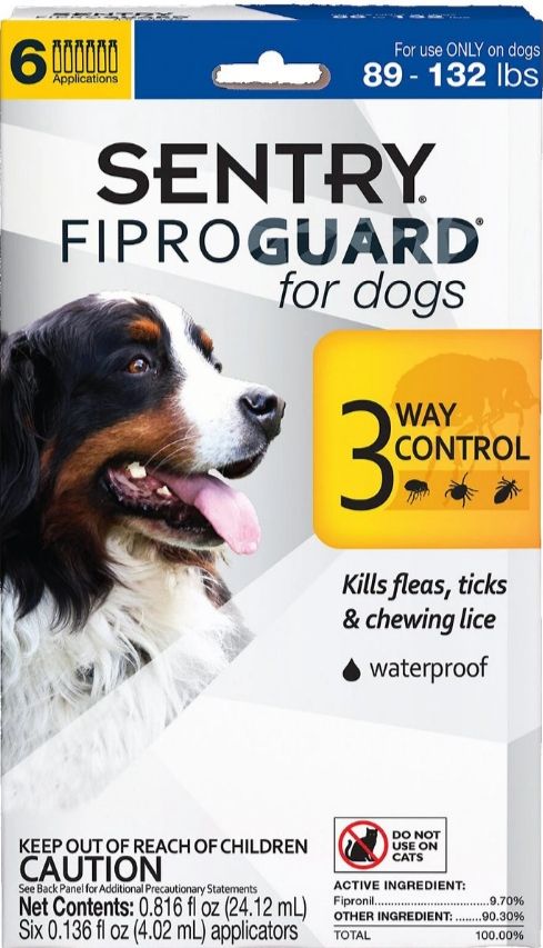Sentry FiproGuard Flea & Tick for Dogs image 0