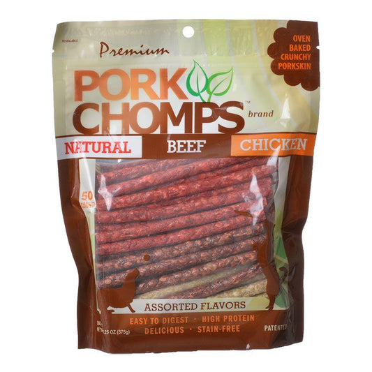 Premium Pork Chomps Assorted Munchy Sticks image 0