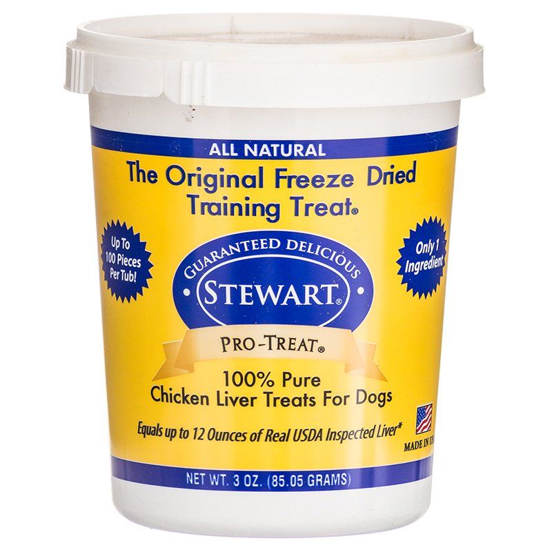 Stewart Pro-Treat 100% Freeze Dried Chicken Liver for Dogs image 0