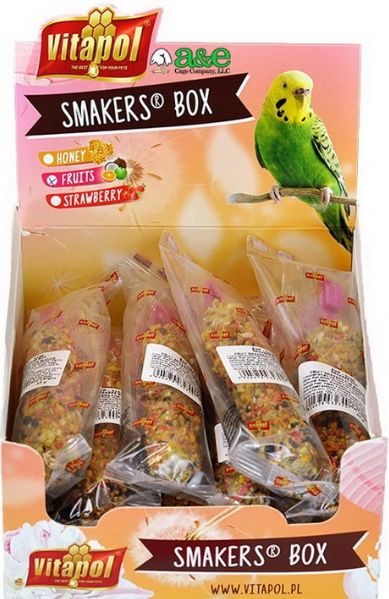 A&E Cage Company Smakers Parakeet Fruit Treat Sticks image 0