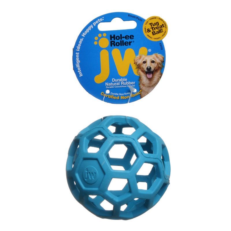 JW Pet Hol-ee Roller Rubber Dog Toy - Assorted image 0