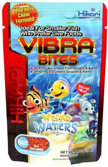Hikari Vibra Bites Baby Tropical Fish Food image 0