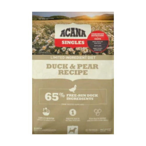 Acana Singles Grain-Free Duck & Pear Dry Dog Food