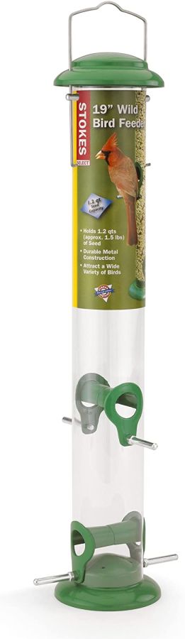More Birds Wild Bird Seed Feeder 19 INCH tall image 0