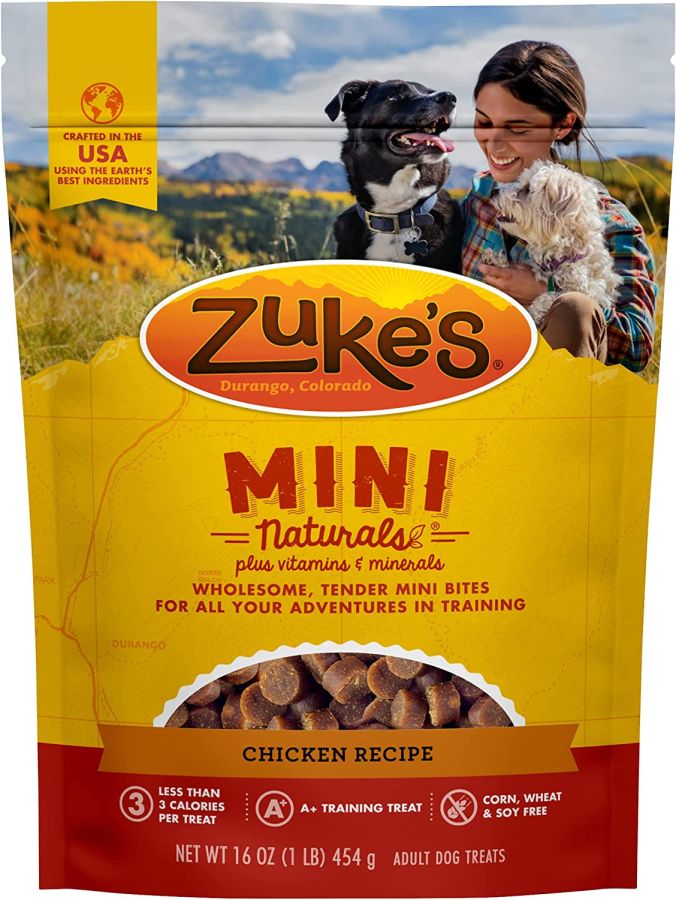 Zukes Mini Naturals Dog Treat - Roasted Chicken Recipe image 0