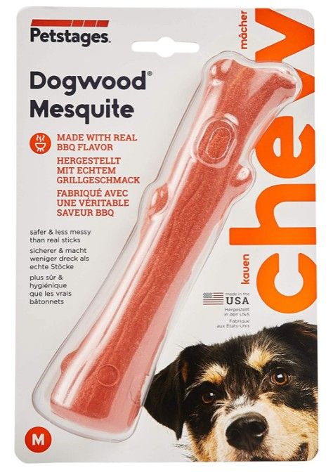 Petstages Dogwood Mesquite BBQ Chew Stick for Dogs image 0