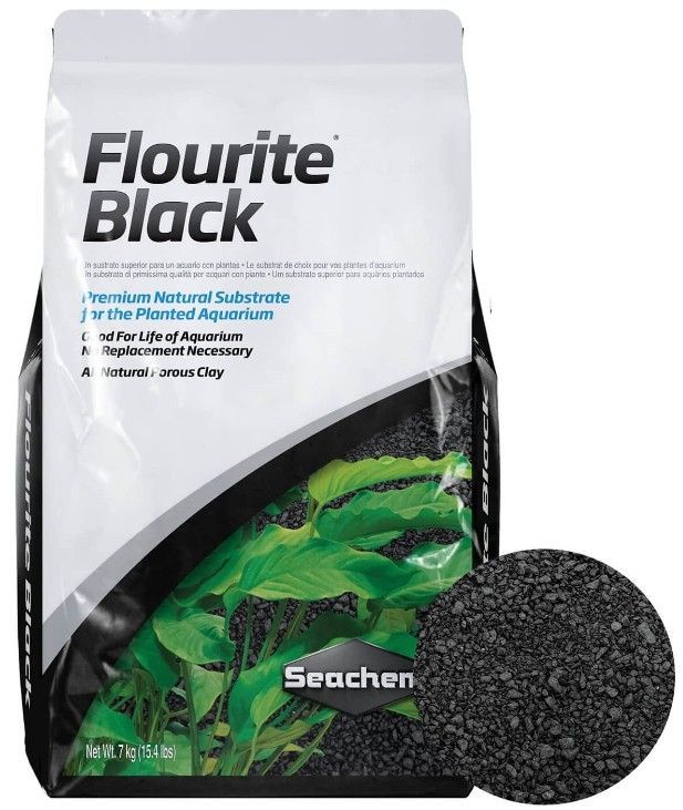 Seachem Flourite Black Aquarium Substrate image 0