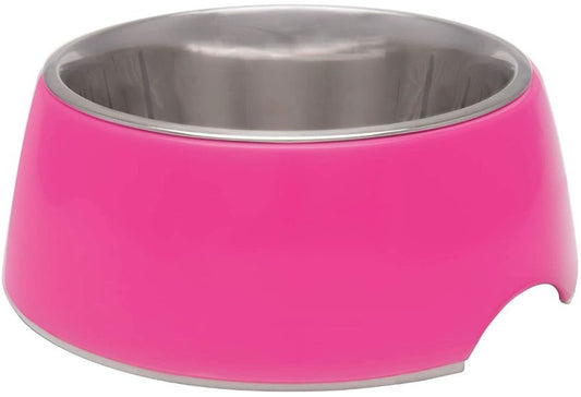 Loving Pets Hot Pink Retro Bowl image 0