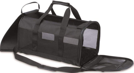 Petmate Soft Sided Kennel Cab Pet Carrier - Black image 0