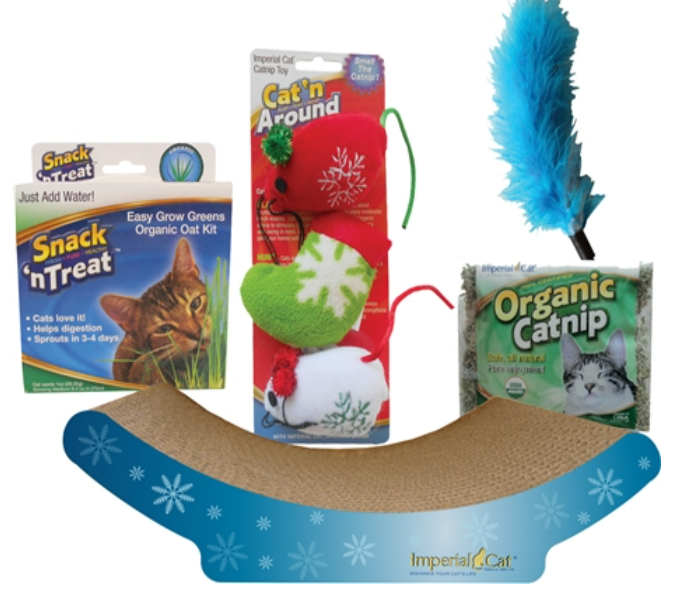 Holiday Kitten Gift Set image 1