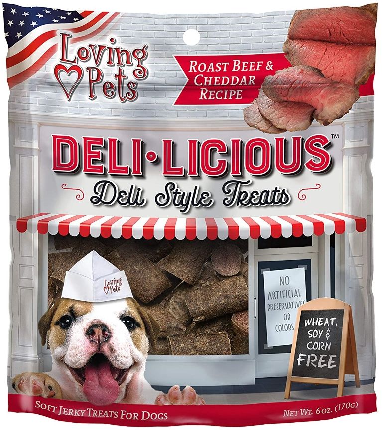 Loving Pets Deli-Licious Deli Style Treats Roast Beef and Cheddar Recipe image 0