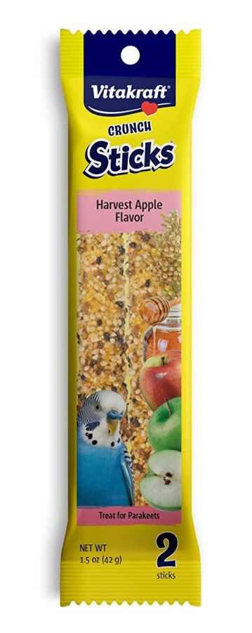Vitakraft Crunch Sticks Harvest Apple Parakeet Treats image 0