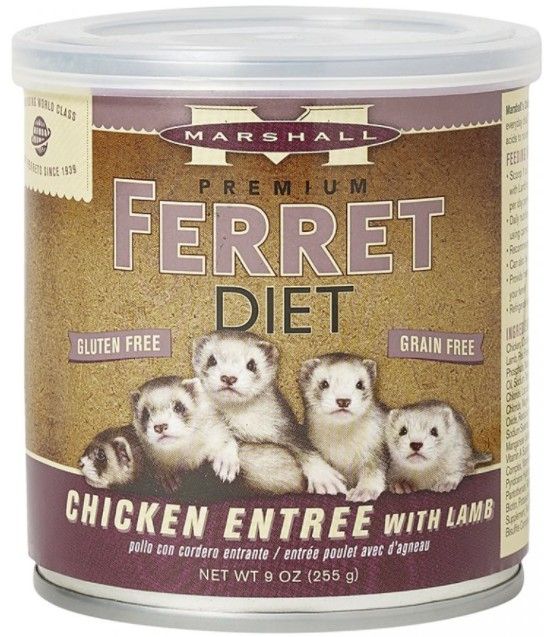 Marshall Premium Ferret Diet Chicken Entr�e with Lamb image 0