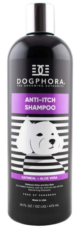 Dogphora Anti-Itch Oatmeal and Aloe Shampoo image 0