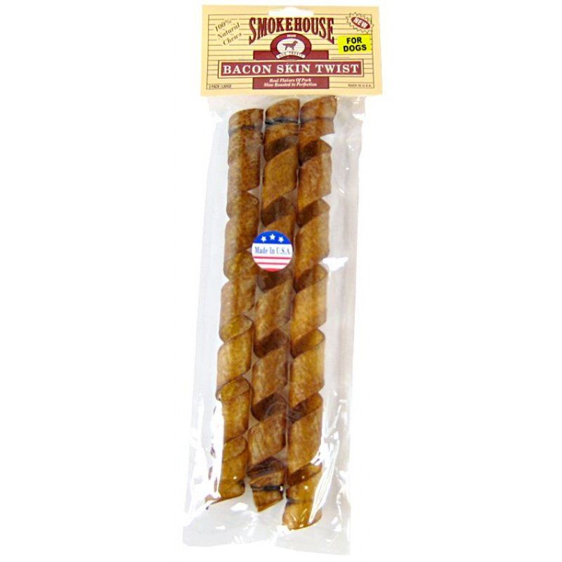 Smokehouse Treats Bacon Skin Twists image 0