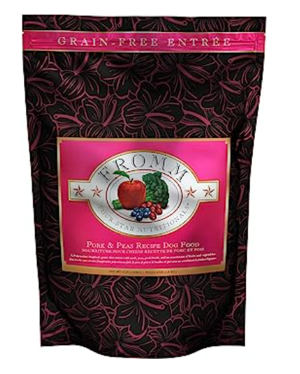 FROMM Four-Star Nutritionals Premium Grain-Free Pork and Peas Dry Dog Food image 0