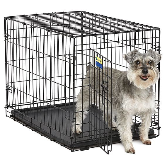 MidWest Contour Wire Dog Crate Single Door image 0