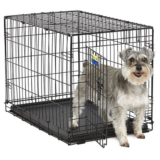 MidWest Contour Wire Dog Crate Single Door image 0