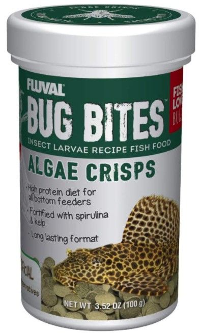 Fluval Bug Bites Algae Crisps image 0