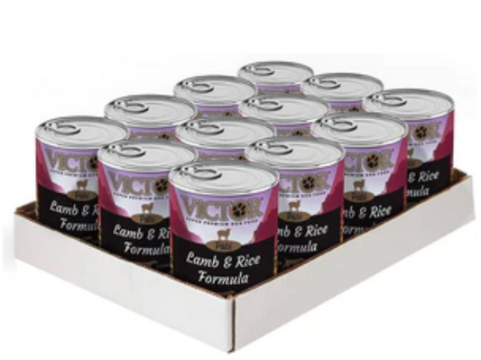 Victor Lamb & Rice Pate Canned Dog Food - 13.2 oz - Case of 12 image 0