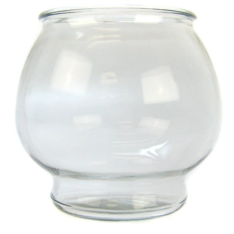 Anchor Hocking Footed Fish Bowl image 0