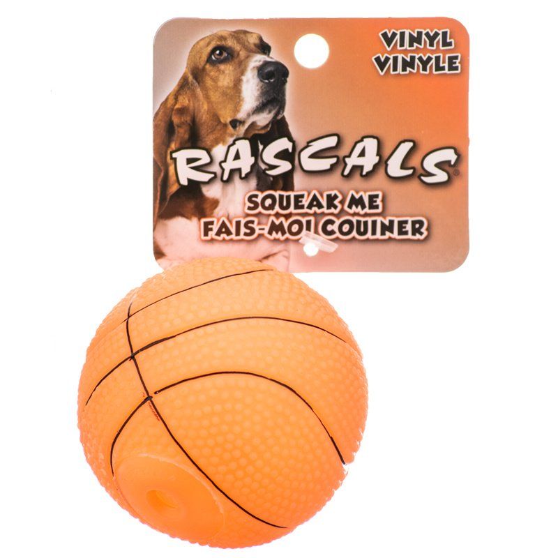 Rascals Vinyl Basketball for Dogs image 0