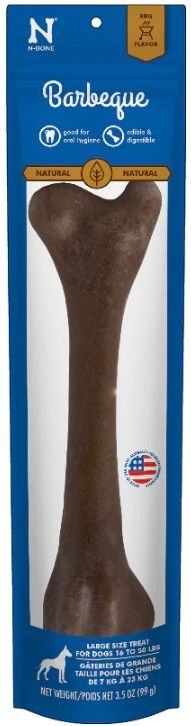 N-Bone BBQ Chew Bone For Dental Health Large image 0