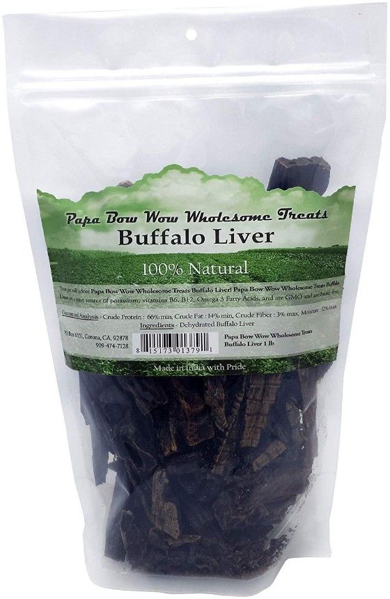 Papa Bow Wow Buffalo Liver Dog Treats image 0