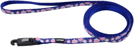 Li'L Pals Reflective Leash - Flowers with Dots image 0