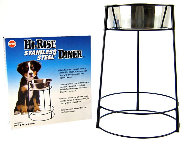 Spot Hi-Rise Single Stainless Steel Diner image 0